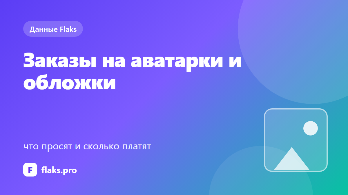 Заказы на аватарки, обложки и ИИ-аватары: что просят и сколько платят — по данным Flaks